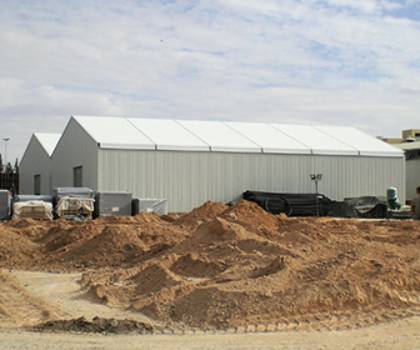 warehouse tent, depo çadırı, endüstriyel çadır